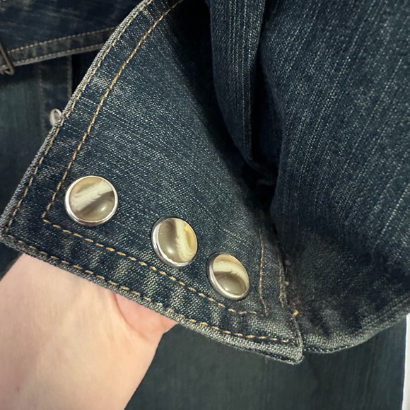 EUC 60’s Style Mod Denim pencil dress - Picture 6 of 6